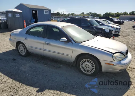2002 Mercury Sable Gs from USA, damaged, VIN 1MEFM50U82A627703